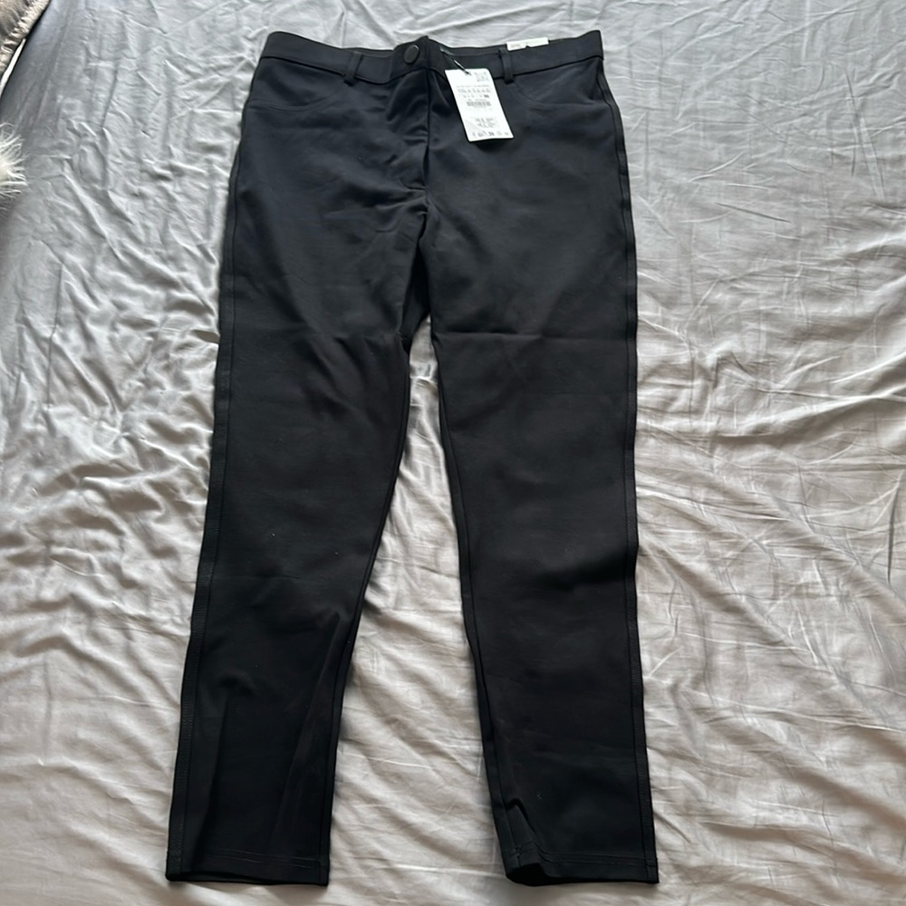 ZARA HIGH RISE BUTTONED JEGGINGS SIZE XXL NEW WITH TAGS